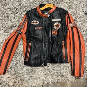 Harley Davidson leather jacket women’s
